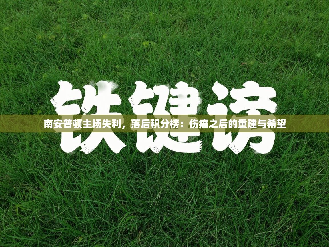 南安普顿主场失利,落后积分榜:伤痛之后的重建与希望 第1张