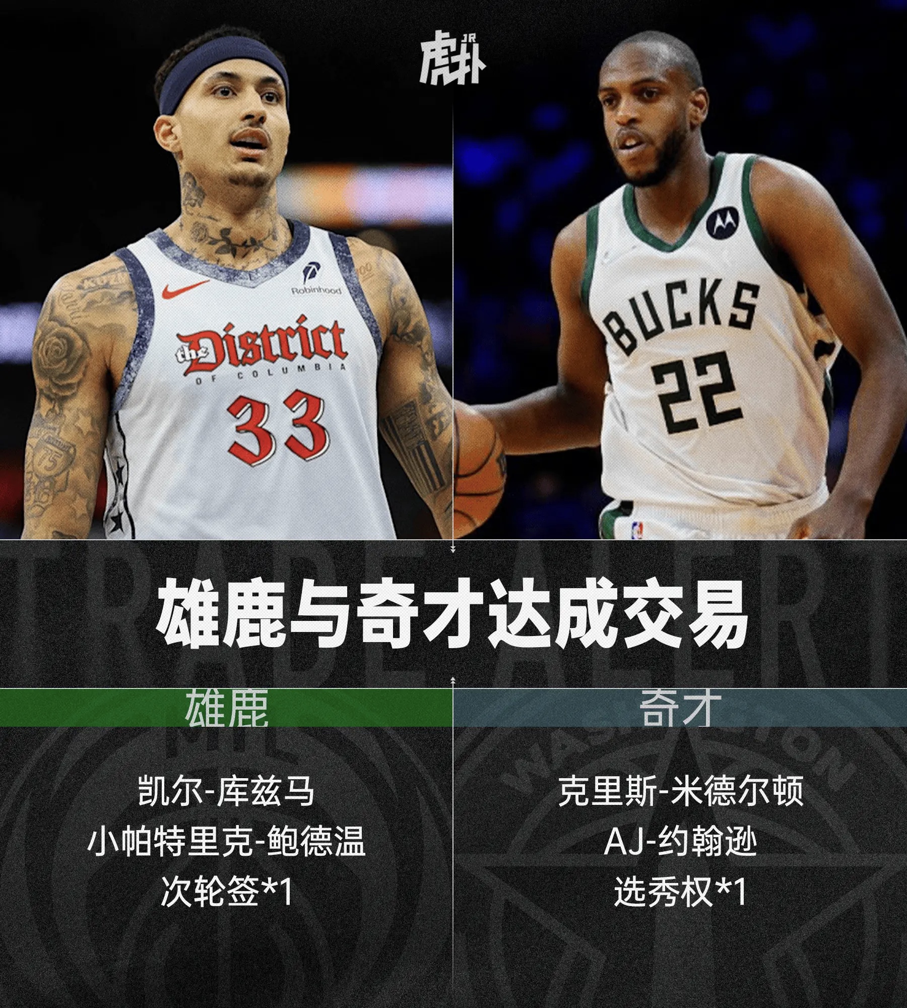 雄鹿一丝不苟，米德尔顿再次砍下+得分